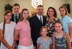 Patrick Joyner and family